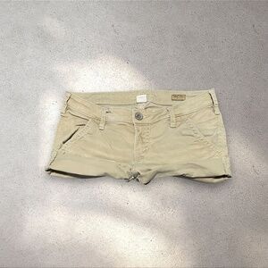 Silver Jeans Co. Low-Mid Khaki Micro Shorts